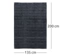 yourGEAR Gewichtsdecke Como 9kg Therapiedecke Grau 100% Baumwolle Bild 4
