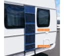 yourGEAR Caravan Organizer Mesh Hängeregal Grau/Blau Bild 1