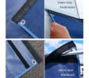 yourGEAR Caravan Organizer Mesh Hängeregal Grau/Blau Bild 4