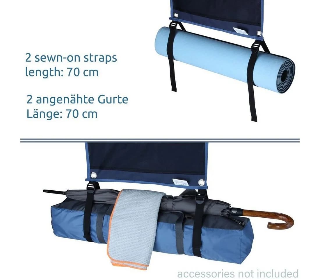yourGEAR Caravan Organizer Mesh Hängeregal Grau/Blau - Bild 5
