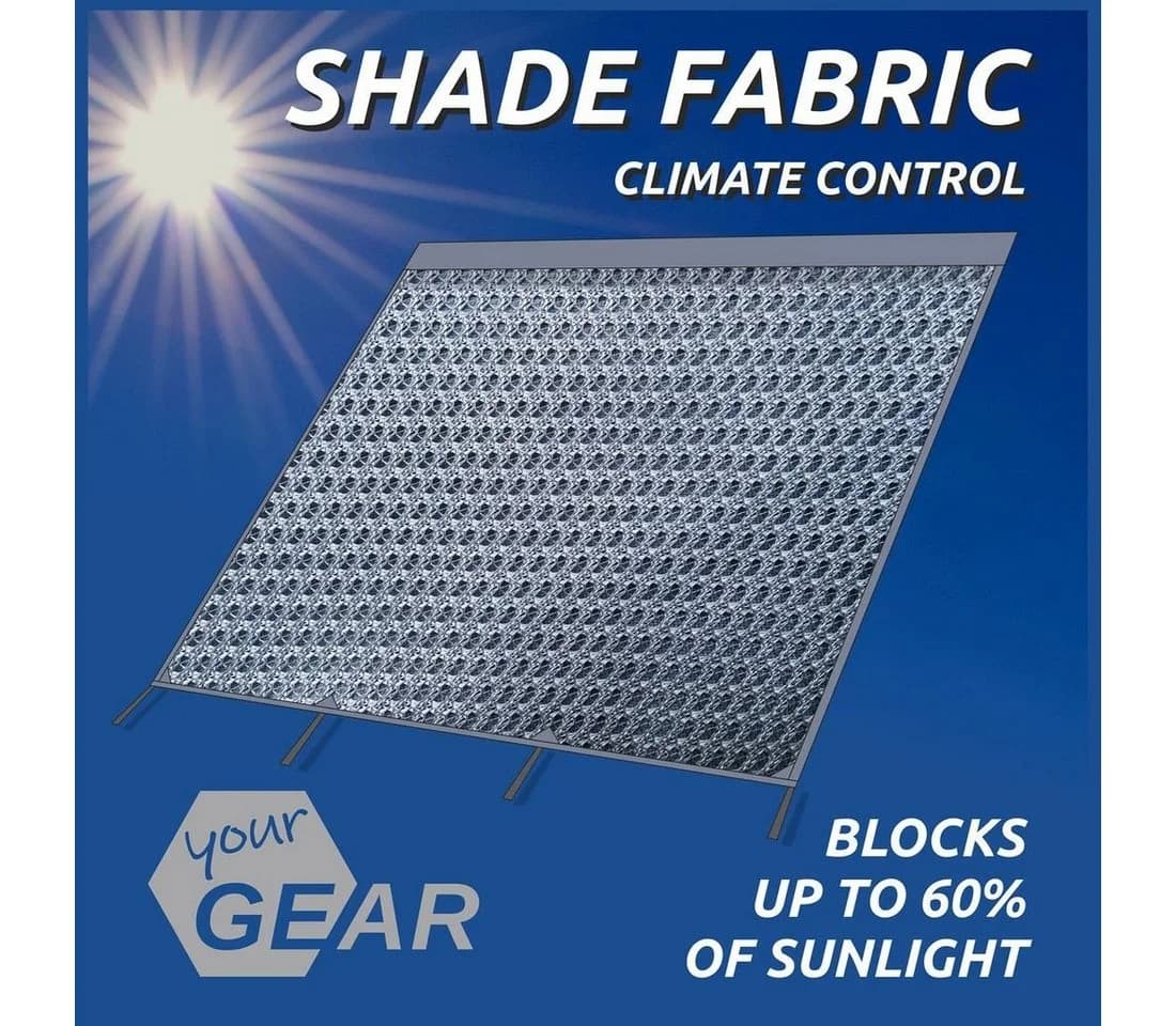 yourGEAR Vorzelt Capri Sun Blocker 240x200 cm Grau - Bild 5