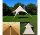 yourGEAR Pavillon Sonora Sternzelt Beige 10m Durchmesser Bild 2