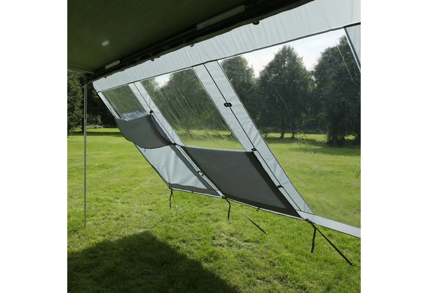 yourGEAR Panorama Wall Markisenwand 3,7 x 2 m mit Klarsichtfenstern - Bild 4