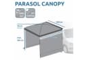 yourGEAR Sonnensegel Parasol Sonnendach Bulli Multivan Wohnmobil 2 Seitenwände Bild 1