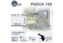 yourGEAR Padua Fenstermarkise für Wohnwagen UV-Schutz grau Bild 1