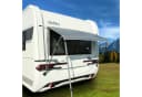 yourGEAR Padua Fenstermarkise für Wohnwagen UV-Schutz grau Bild 2