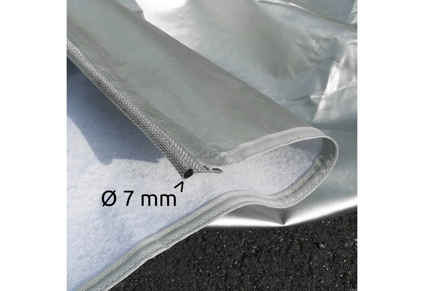 yourGEAR Padua Fenstermarkise für Wohnwagen UV-Schutz grau - Bild 4