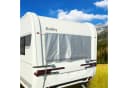 yourGEAR Padua Fenstermarkise für Wohnwagen UV-Schutz grau Bild 5