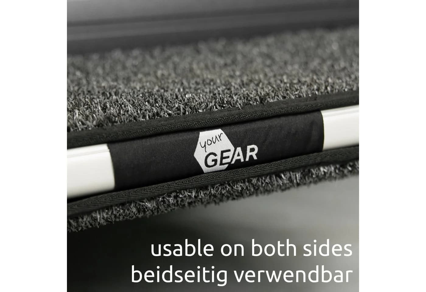 yourGEAR Stufenmatte Mantua Grau - Waschbare Fußmatte für Wohnmobil - Bild 4