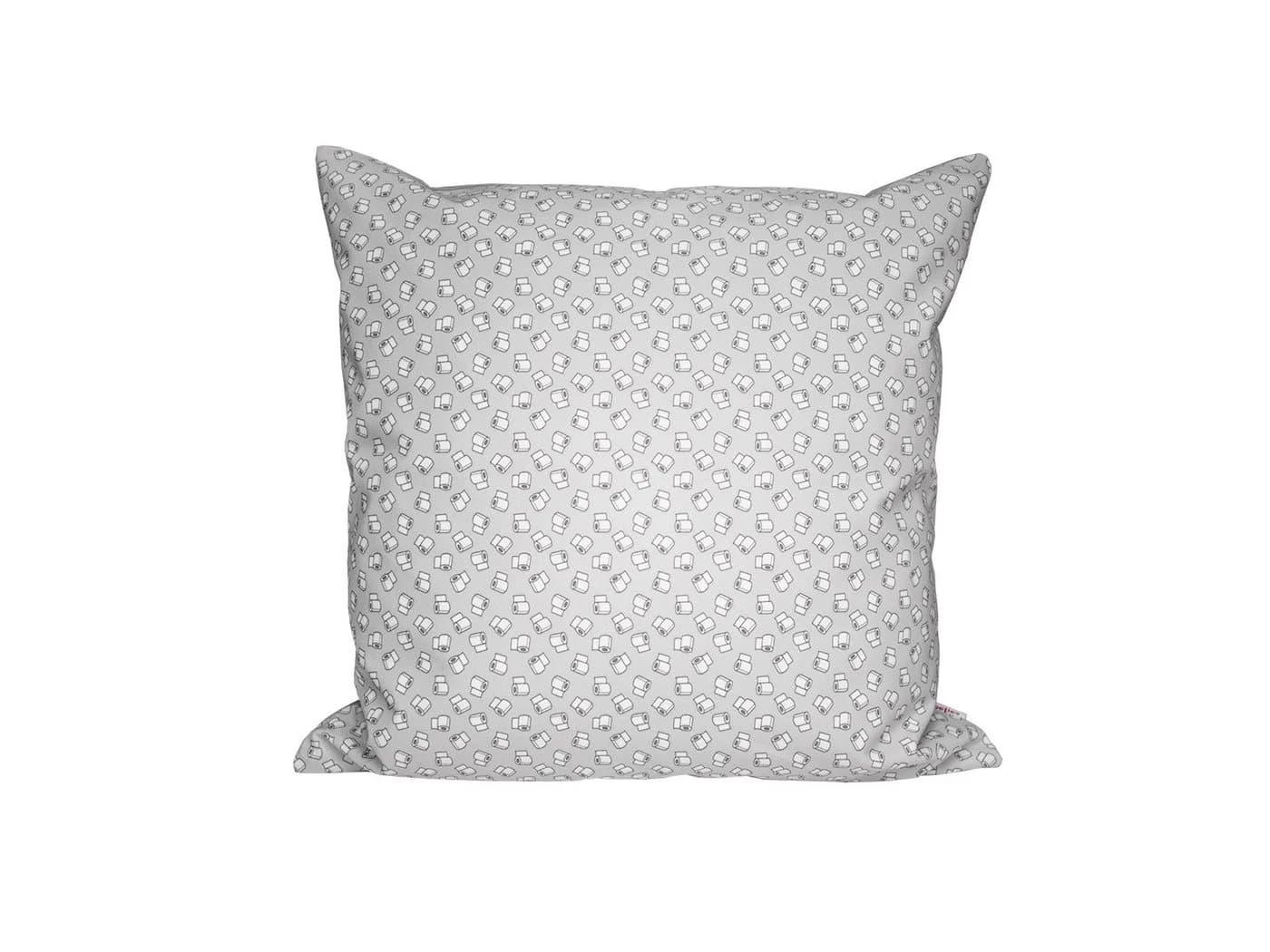 beties Kissenbezug Toilettenpapier Design Silber 50x50 cm - Bild 2