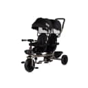 Babyshoppen Geschwisterdreirad Hip Hop Schwarz 360° Sitze Bild 1
