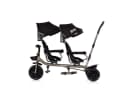 Babyshoppen Geschwisterdreirad Hip Hop Schwarz 360° Sitze Bild 5