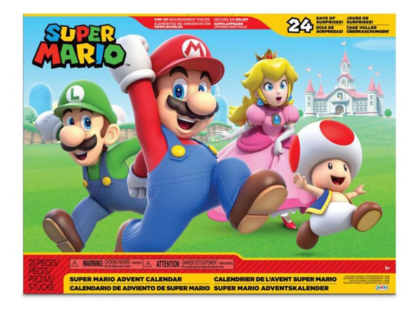 Nintendo Super Mario Adventskalender 24-tlg. mit limitierten Spezialfiguren