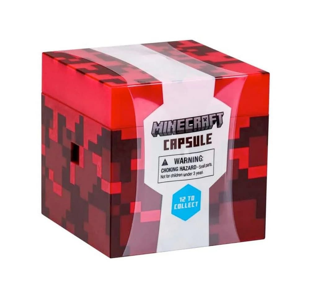 Minecraft Surprise Cube Capsule Blind Pack Actionfigur 7 cm