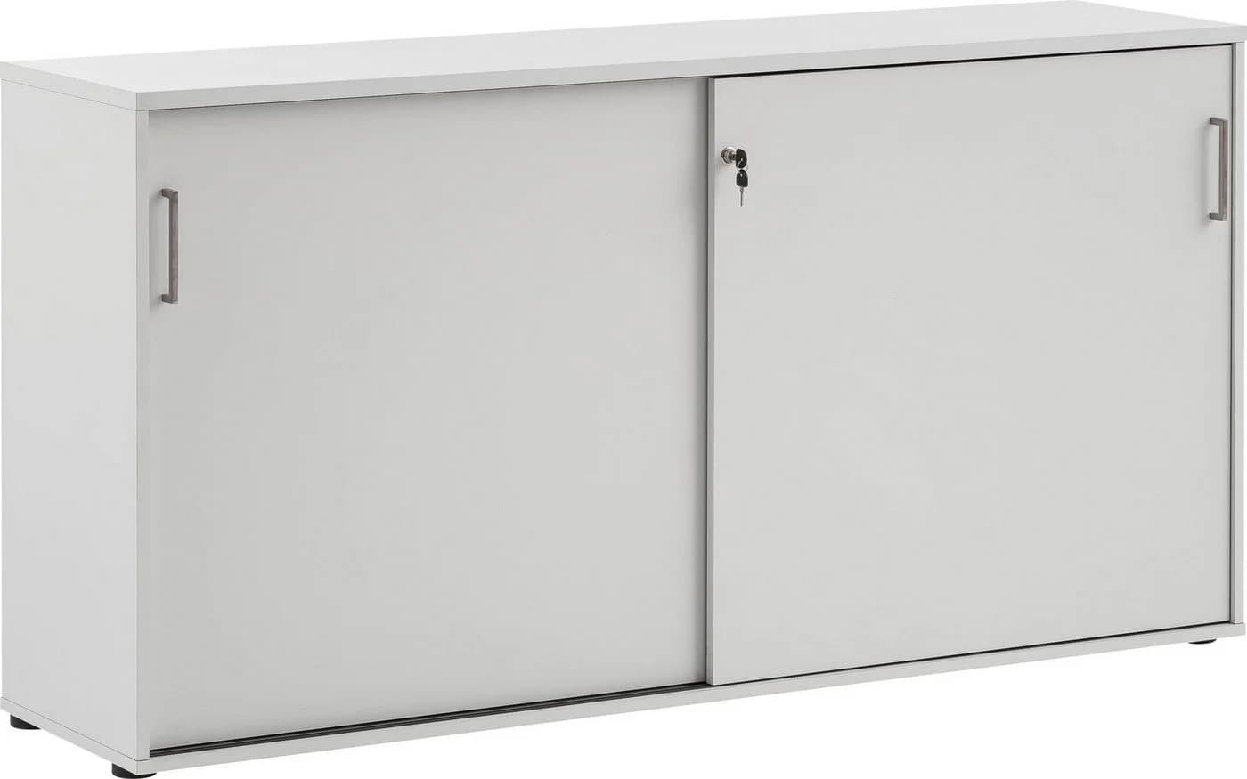 SCHILDMEYER Aktenschrank Serie 1500 Grau Schiebetüren FSC - Bild 2