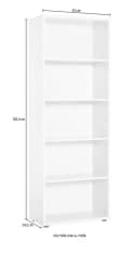 SCHILDMEYER Aktenregal Serie 200 Weiß FSC-zertifiziert Bild 1
