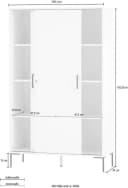 SCHILDMEYER Aktenschrank Serie 2000 Eiche Landhausfarben 2 Schiebetüren Bild 5