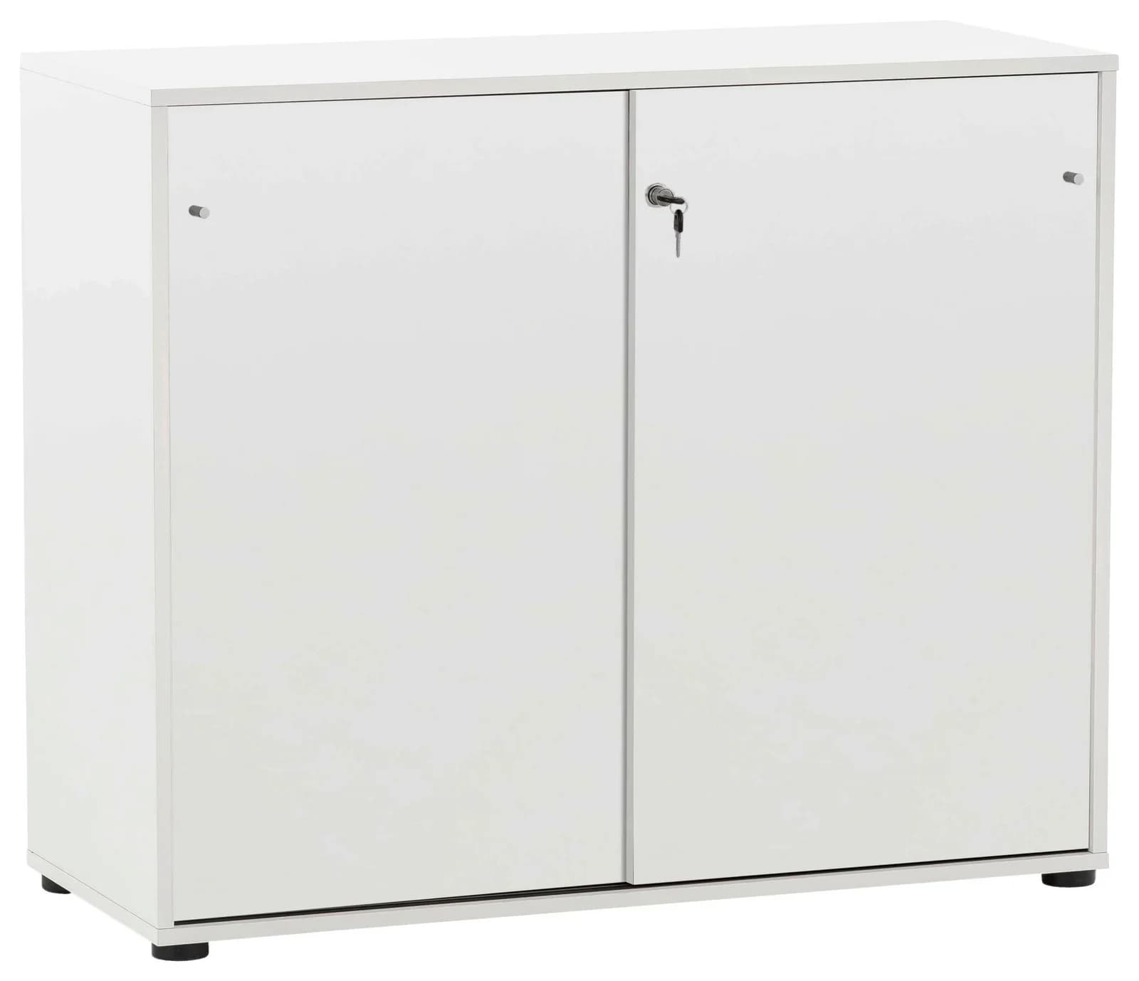 SCHILDMEYER Aktenschrank Serie 400 Weiß mit Schiebetüren - Bild 5