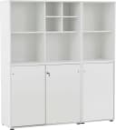 SCHILDMEYER Aktenschrank Serie 400 Weiß mit 6 Böden Bild 2