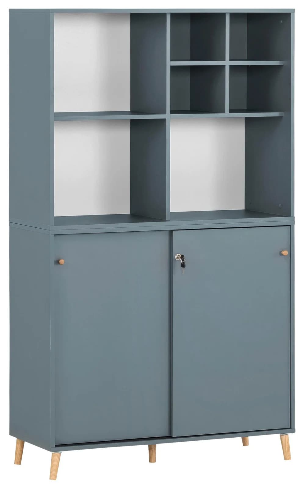 Aktenschrank Petrol