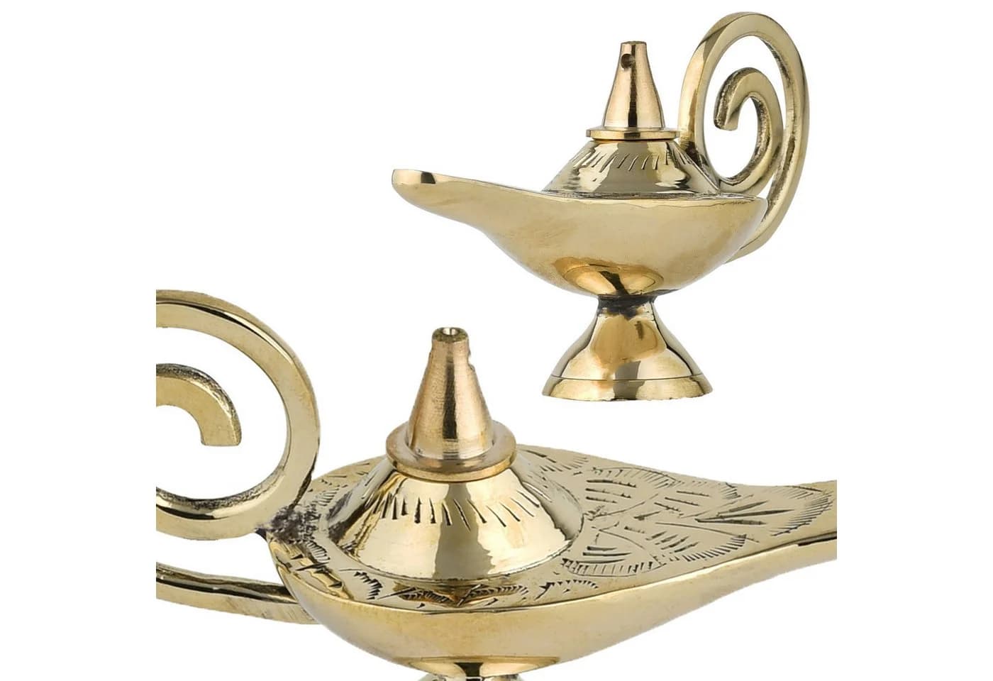 Marrakesch Orient & Mediterran Interior Aladin Wunderlampe Jini klein Handarbeit - Bild 3