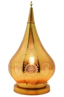 Marrakesch Orient & Mediterran Interior Tischleuchte Kais Gold E27 Bild 2
