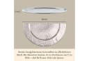 Marrakesch Orient & Mediterran Interior Dekotablett Nizza Silber Aluminium 60cm Bild 3