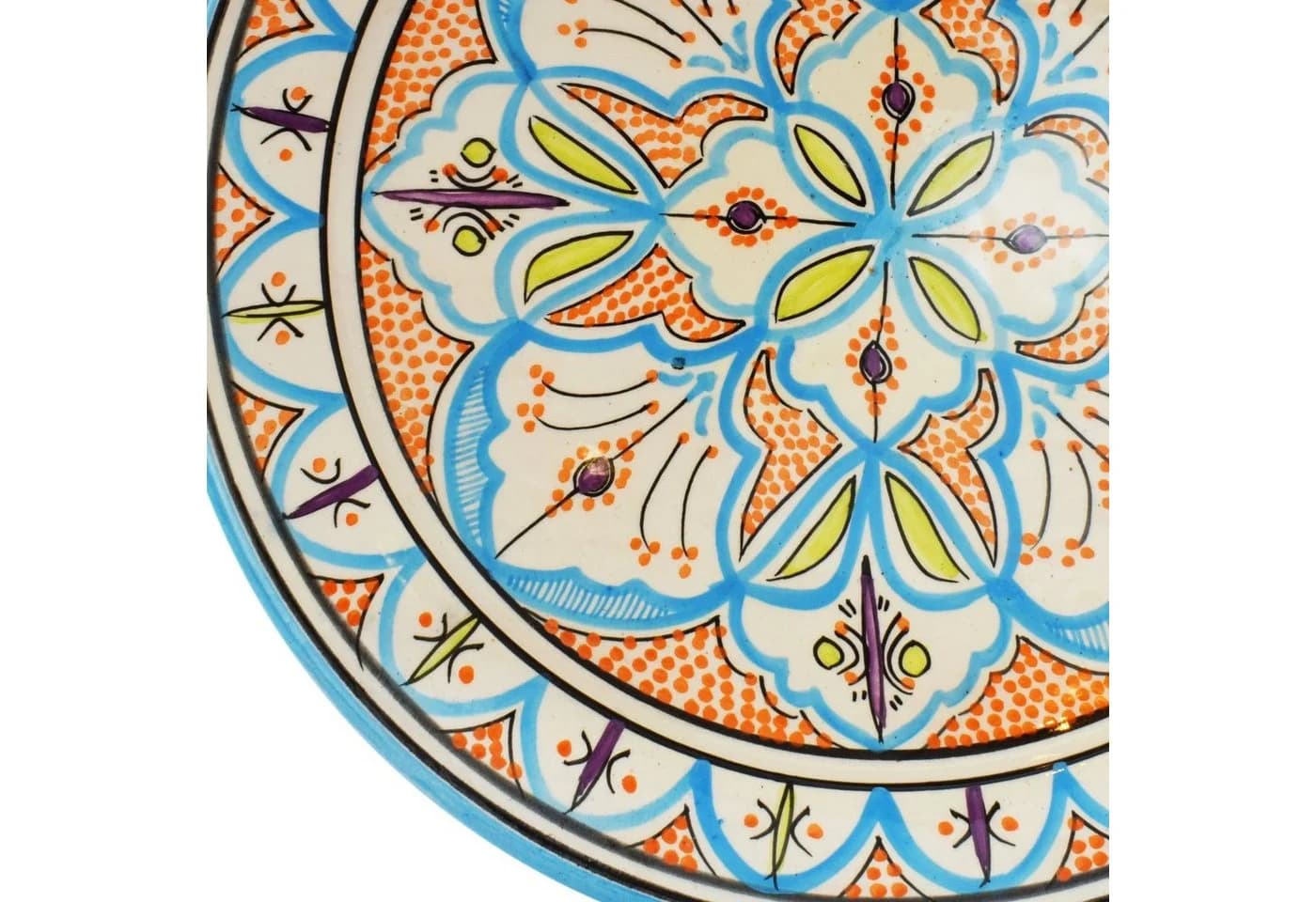 Marrakesch Orient Servierteller Adna Keramik Handarbeit 35 cm - Bild 4