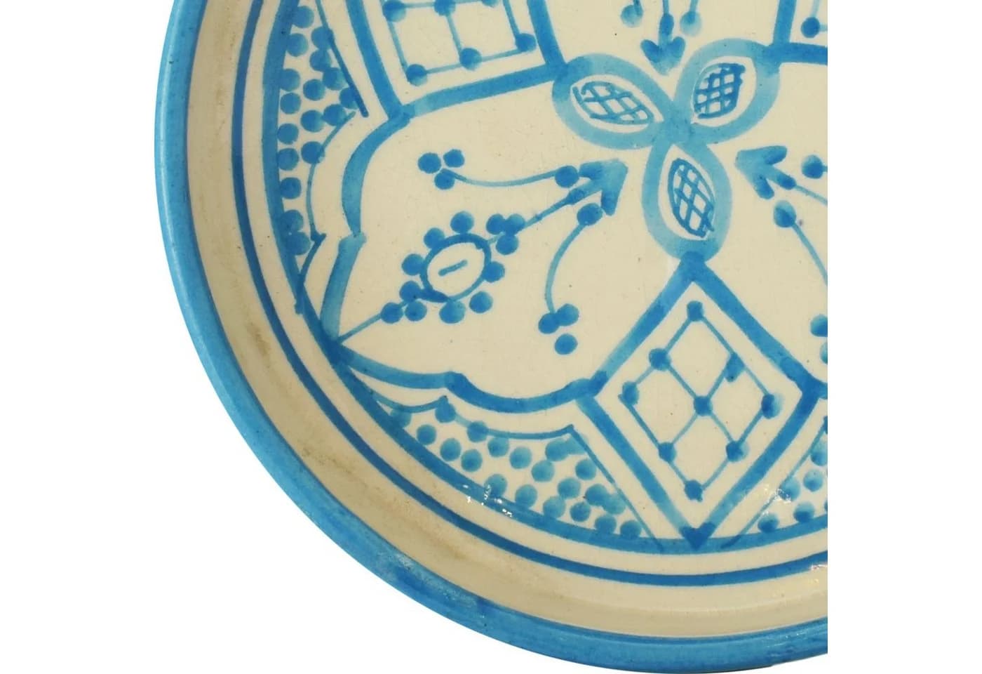Marrakesch Orient & Mediterran Interior Dipschale Alijan Blau Keramik - Bild 4