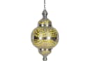 Marrakesch Orient & Mediterran Interior Pendelleuchte Fahda Silber Orientalisch Bild 3