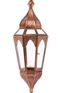Marrakesch Orient & Mediterran Interior Hängewindlicht Lalita - Klar Kupfer Bild 3