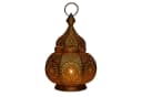 Marrakesch Orient & Mediterran Interior Teelichthalter Lamis Gold Handarbeit Bild 5
