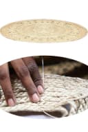 Marrakesch Orient & Mediterran Interior Runder Jute-Teppich Natur-Beige Bild 1
