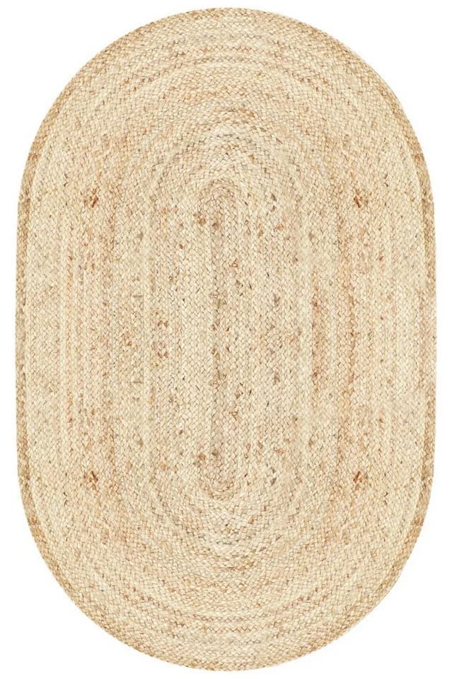 Marrakesch Orient & Mediterran Interior Jute Teppich Emma Beige Handarbeit - Bild 2
