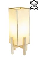 Marrakesch Orient & Mediterran Interior Lampen-Untergestell Janka Weiß Holz Bild 4