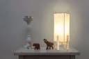 Marrakesch Orient & Mediterran Interior Lampen-Untergestell Janka Weiß Holz Bild 5