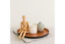 Marrakesch Orient & Mediterran Interior Dekotablett Serviertablett Rund Monaco Handarbeit Bild 3