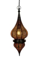 Marrakesch Orient & Mediterran Interior Pendelleuchte Fayna Schwarz Orientalisch Bild 2
