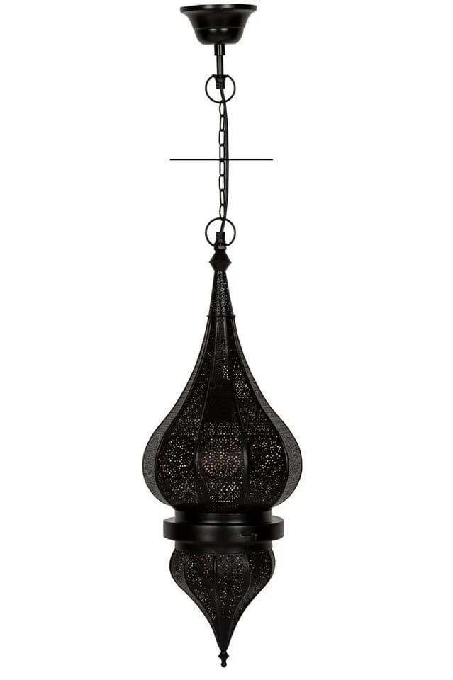 Marrakesch Orient & Mediterran Interior Pendelleuchte Fayna Schwarz Orientalisch - Bild 4