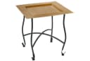 Marrakesch Orient & Mediterran Interior Beistelltisch Garten Klapptisch Metall Gold Bild 2