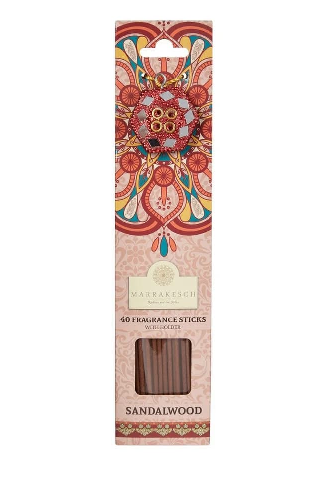 Marrakesch Orient & Mediterran Räucherstäbchen Sandelholz 3er Set Handarbeit