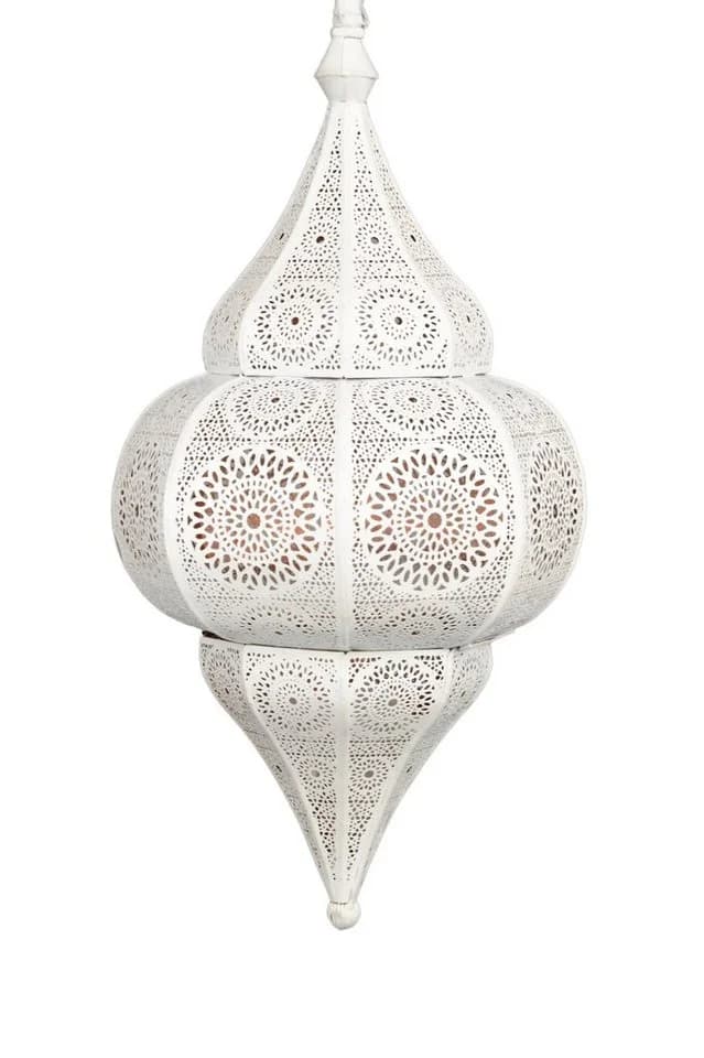 Marrakesch Orient & Mediterran Interior Pendelleuchte Orientalisch Weiß - Bild 3