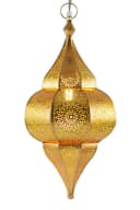 Marrakesch Orient & Mediterran Interior Pendelleuchte Lunar Gold E27 Handarbeit Bild 2