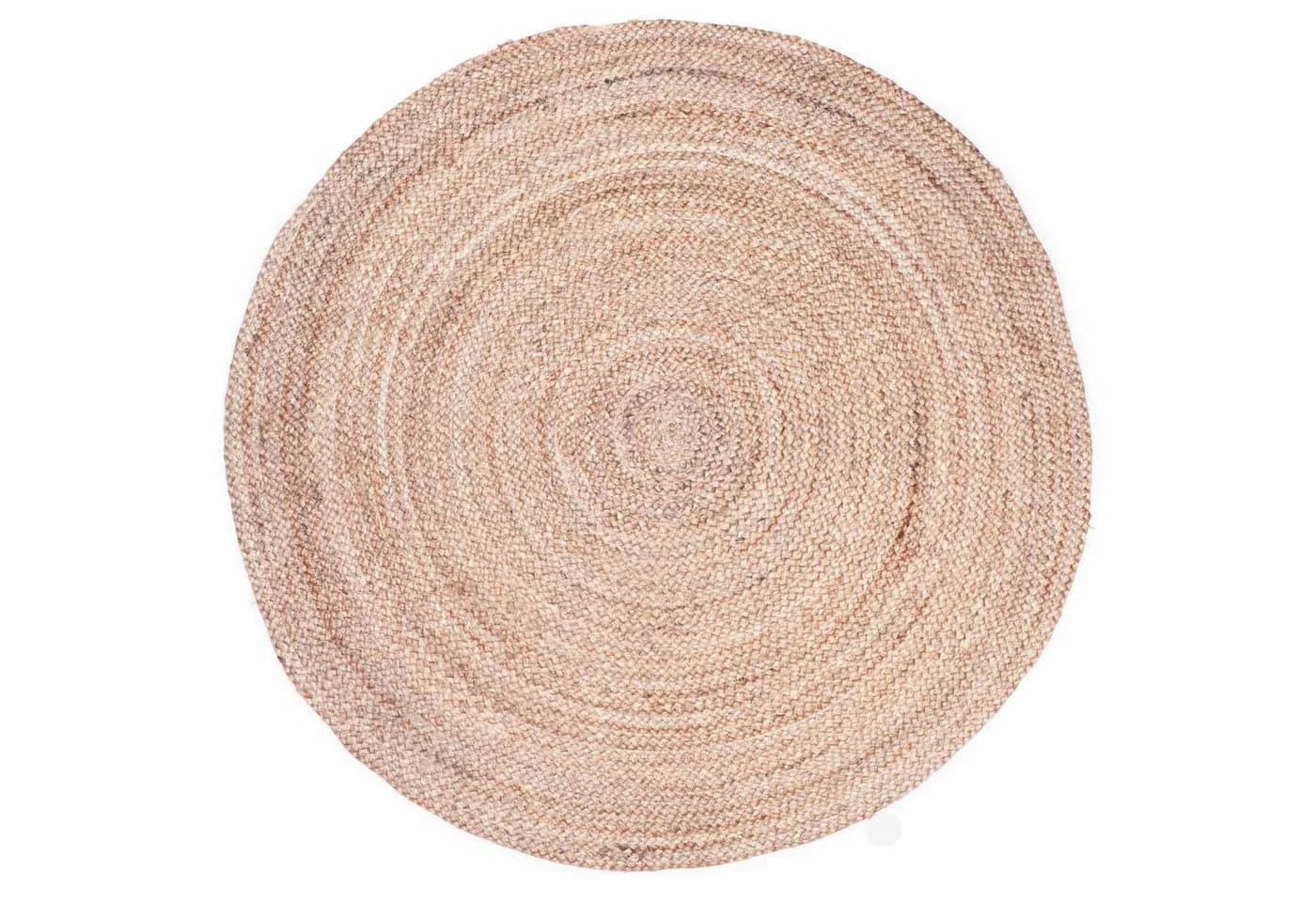 Marrakesch Orient & Mediterran Interior Runder Jute-Teppich Abril Natur 90cm - Bild 2