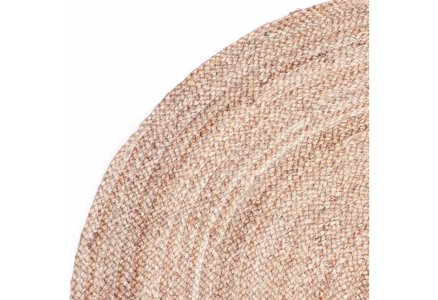 Marrakesch Orient & Mediterran Interior Runder Jute-Teppich Abril Natur 90cm - Bild 3