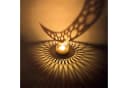 Marrakesch Orient & Mediterran Interior Teelichthalter Mond 8cm Gold Metall Bild 5