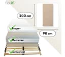 flex it® Antirutschmatte für Boxspringbetten, atmungsaktiv, weichmacherfrei, waschbar Bild 3