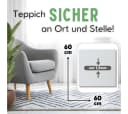 flex it Classic Slim Antirutsch Teppichunterlage - 1,5mm Dünn & Rutschfest Bild 1
