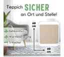 flex it Classic Comfort Antirutschmatte für Teppich Bild 1