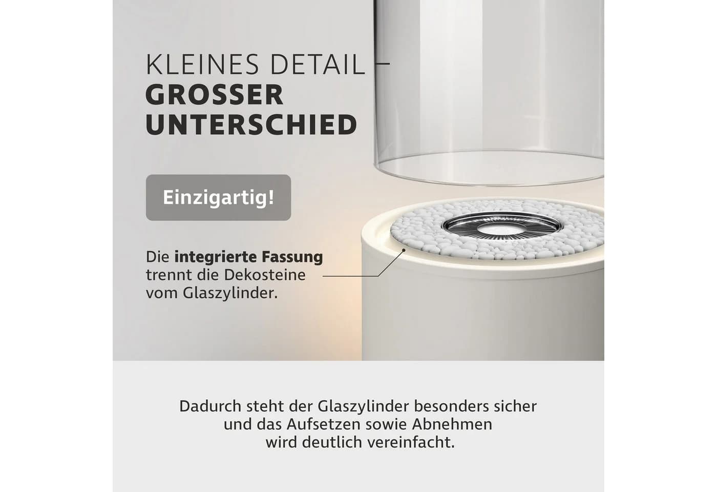 Monster24 Bio-Ethanol Standkamin Indoor Outdoor Weiss - Bild 4